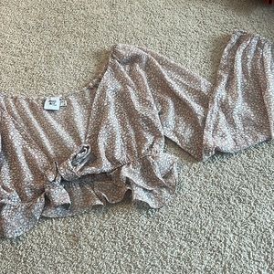 princess polly size 6 crop top